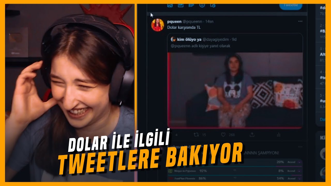 Pqueen - Doların Aniden 8.40'a Yaklaşmasıyla Alakalı Tweetlere Bakıyor !