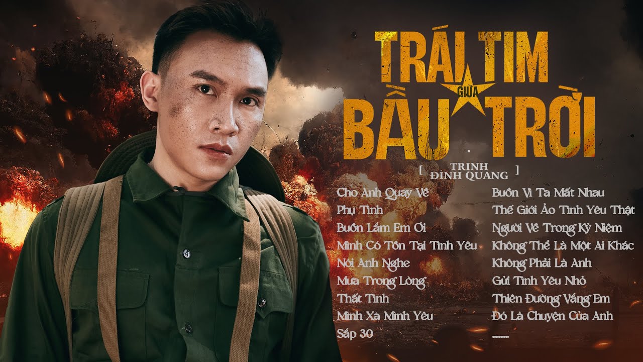 Album Trái Tim Giữa Bầu Trời - Trịnh Đình Quang | Nhạc Trẻ 2024 Hay Nhất Của Trịnh Đình Quang