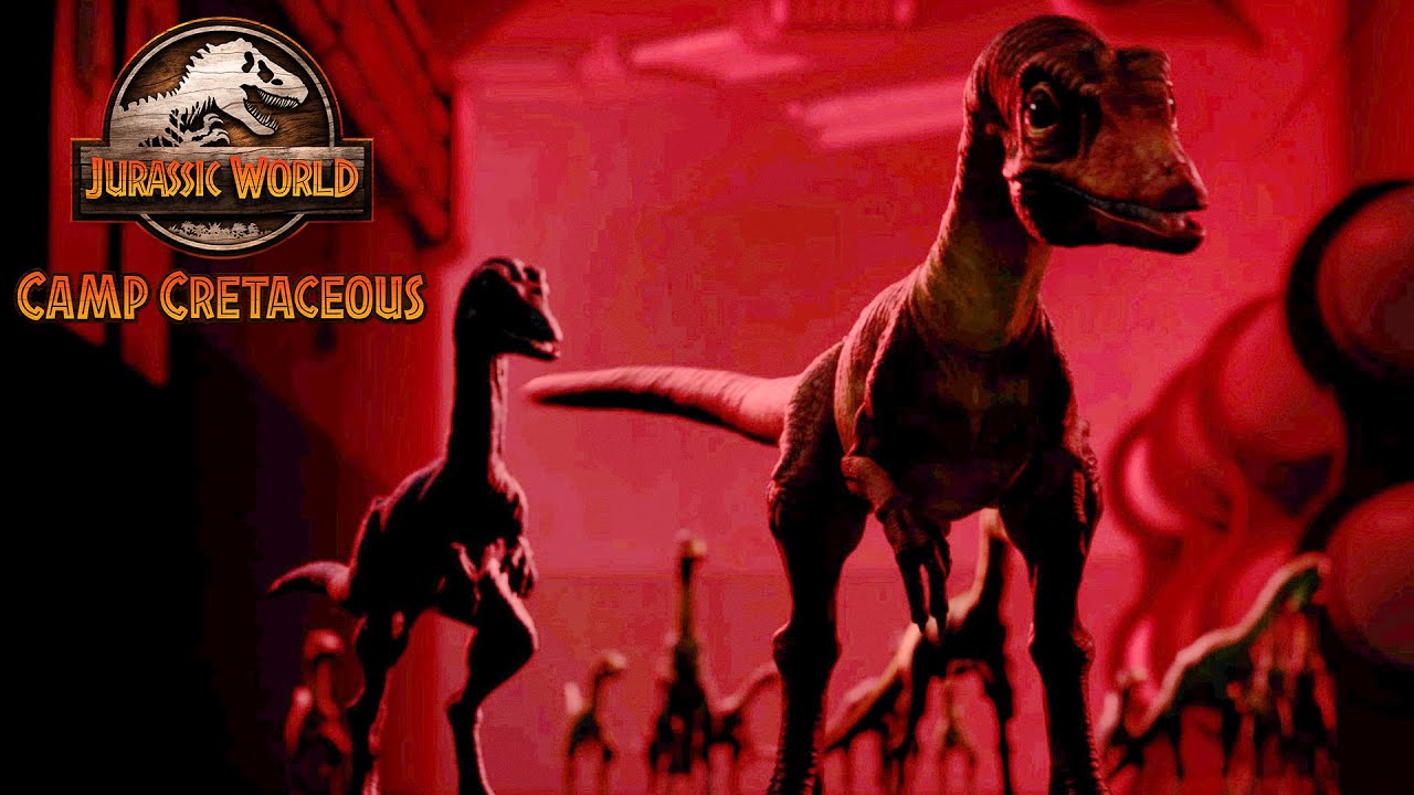 Escaping the Curious Compys | JURASSIC WORLD CAMP CRETACEOUS | Netflix