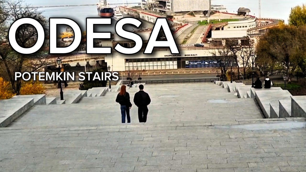 Walking in Odesa, Ukraine 🇺🇦 Derybasivska to Potemkin Stairs | Real Life City Tour