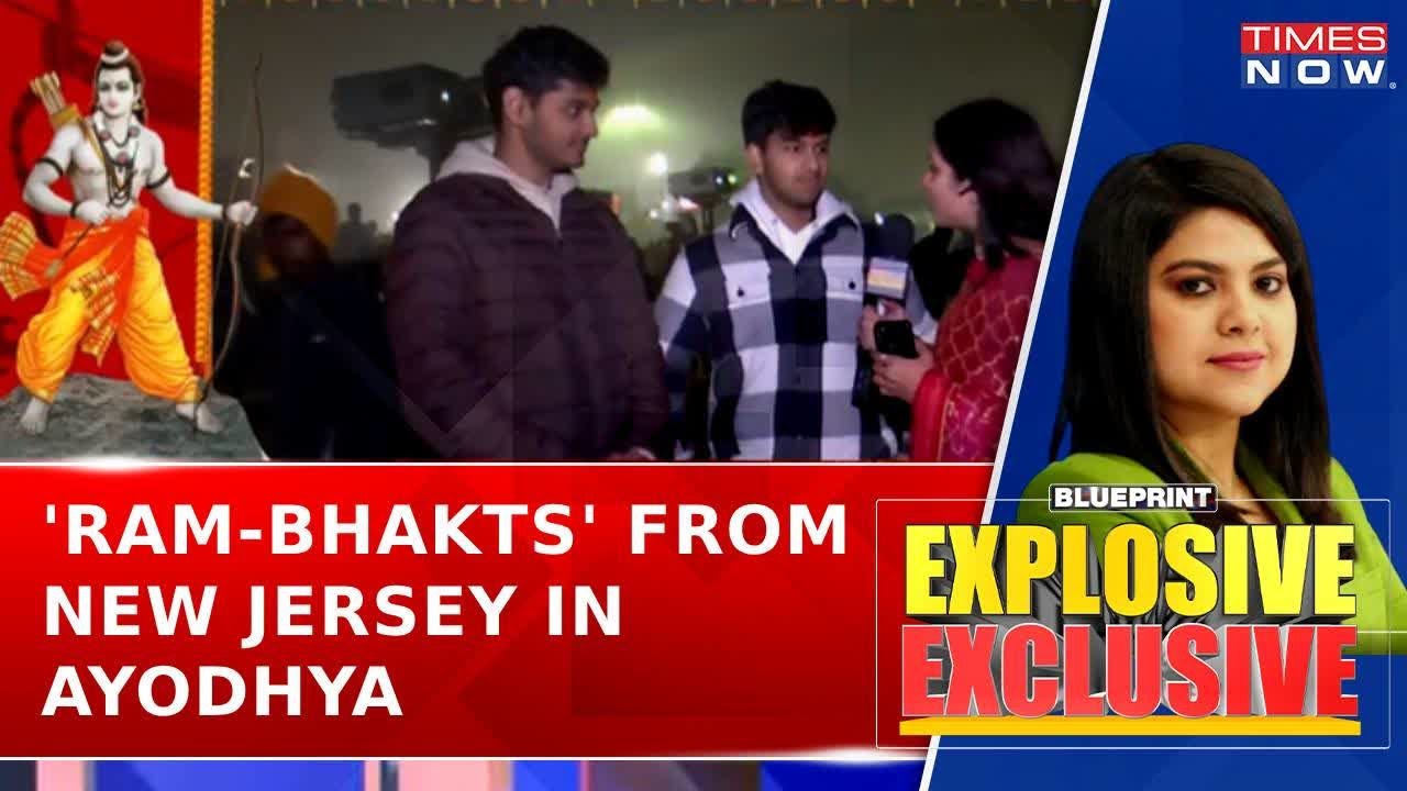 'Ram-Bhakts' From New Jersey Sings 'Ram Aaenge...' | Watch Ground Report From Ayodhya