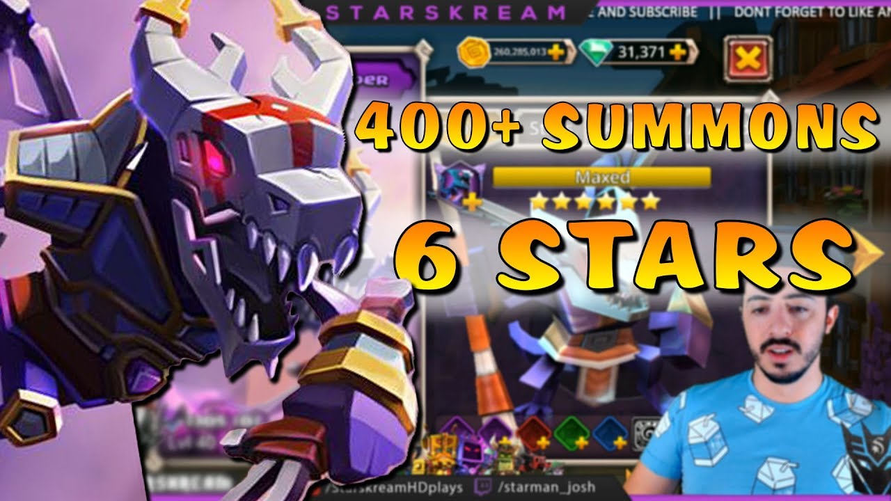 Alrakis Skullkeeper 6 Stars | ALL 400 SUMMONS AND STATS | Dungeon Boss