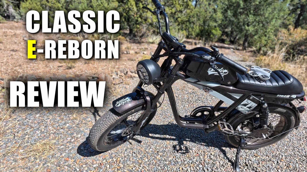 Qiolor Tiger MT20 Ebike Review - A Classic E-Reborn -  Unbox, Setup, Ride, Pros & Cons