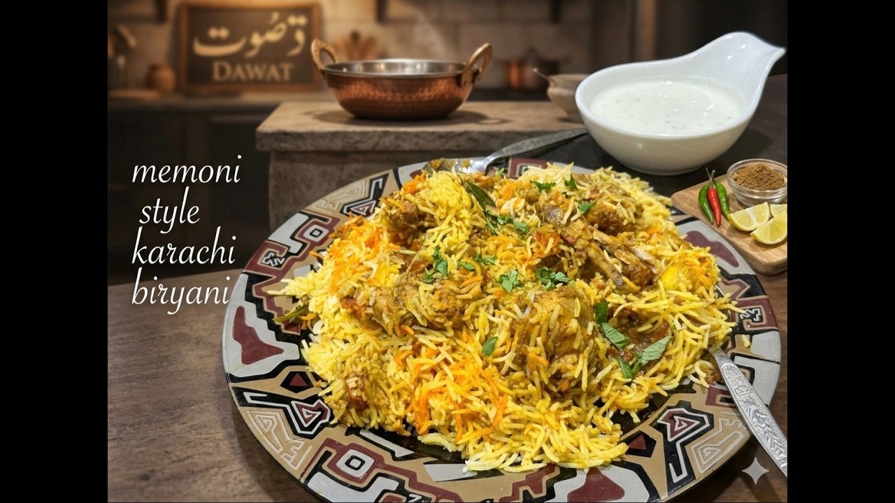 Karachi’s Famous Memoni Biryani Recipe | Step-by-Step Guide