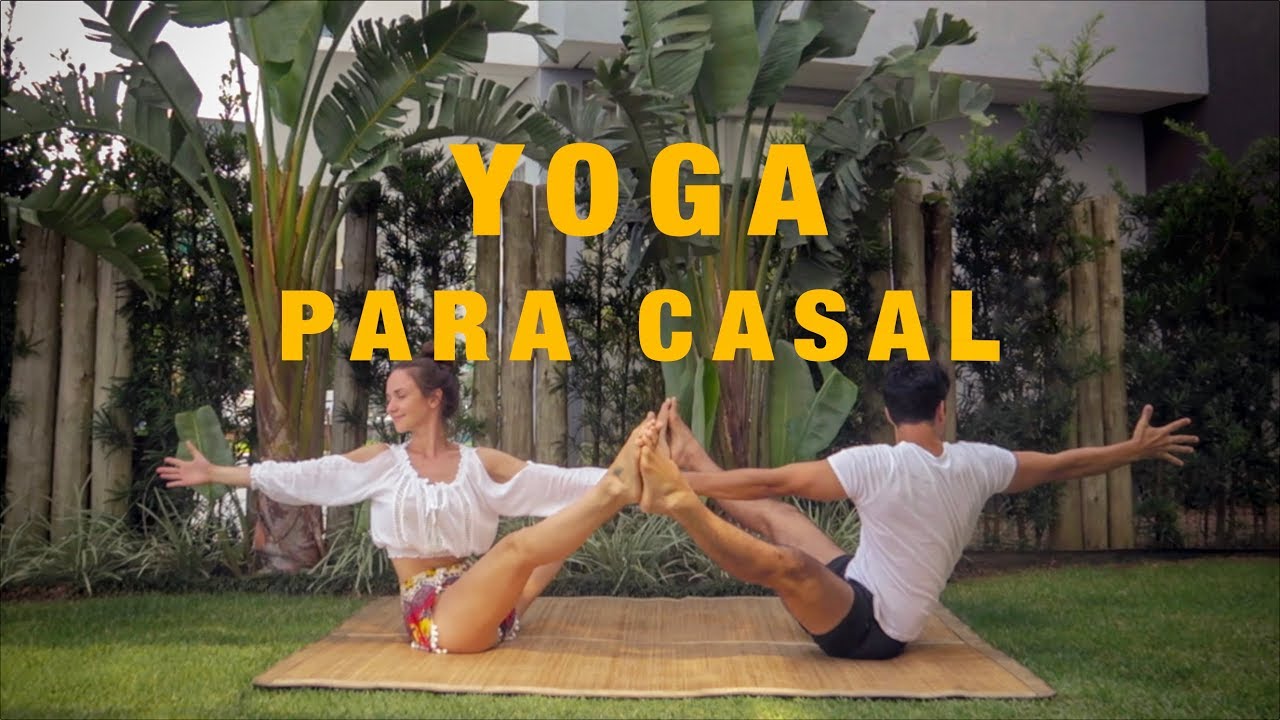 YOGA PARA CASAL ❤️🧡💙