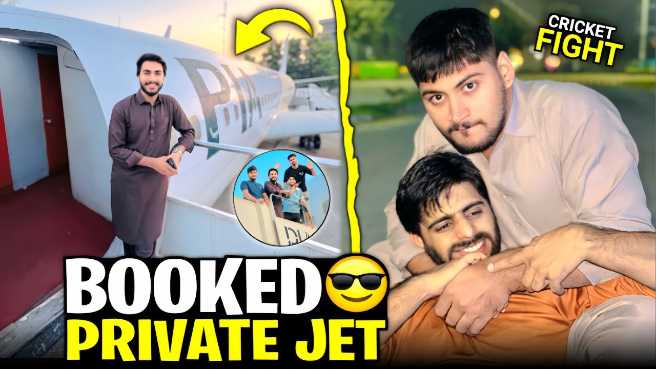 Booked Private Jet 😂 | Cricket Match Ma Huzaifa ki Larai 😱
