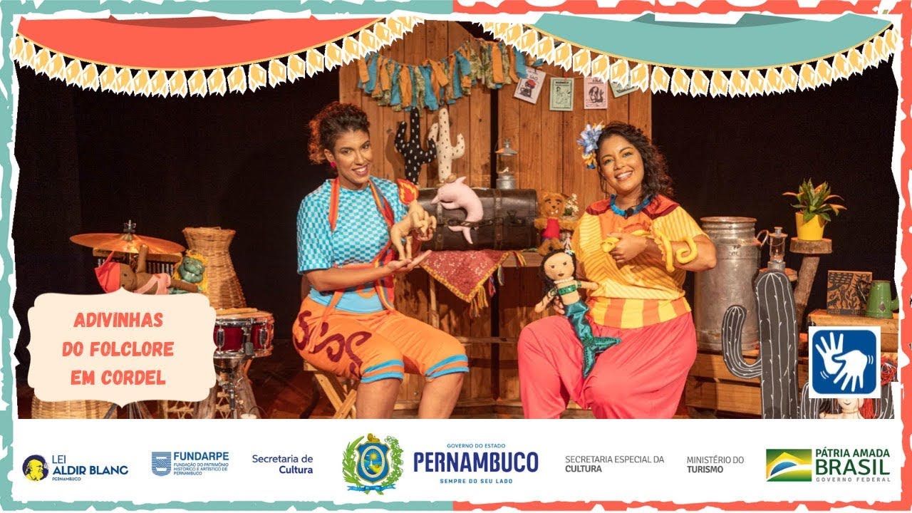 Adivinhas do Floclore em Cordel - Cordel Animado 10 anos