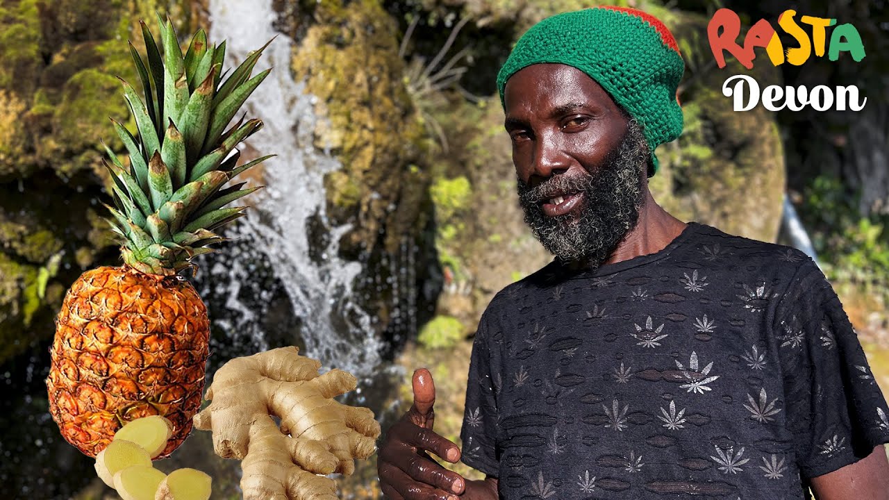 Rasta Devon's Most Thirst Quenching Drink! Sugar Pine & Ginger Juice