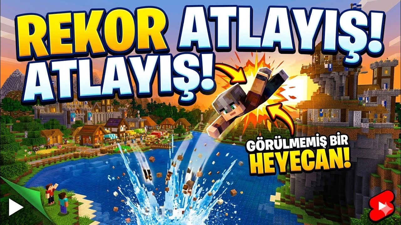 Minecraft'ın adeta içindeyiz..We are literally in Minecraft