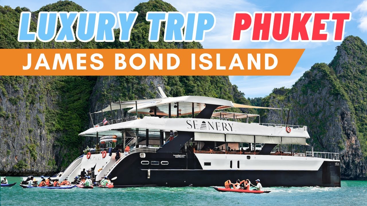 James bond island luxury trip in PHUKET ( Phang Nga Bay National Park )