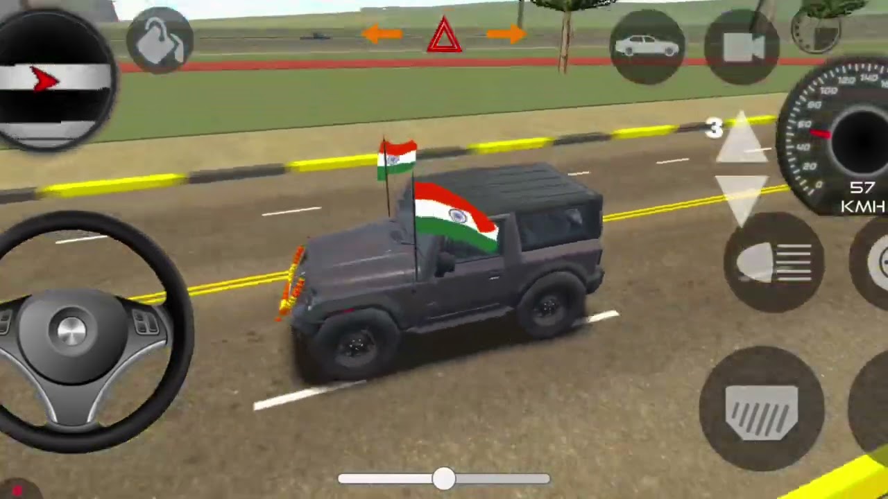 Modified Mahindra Thar😈Games:Indian Red Thar (#Gadi #Wala #Games) Car Game Android Game - #2026