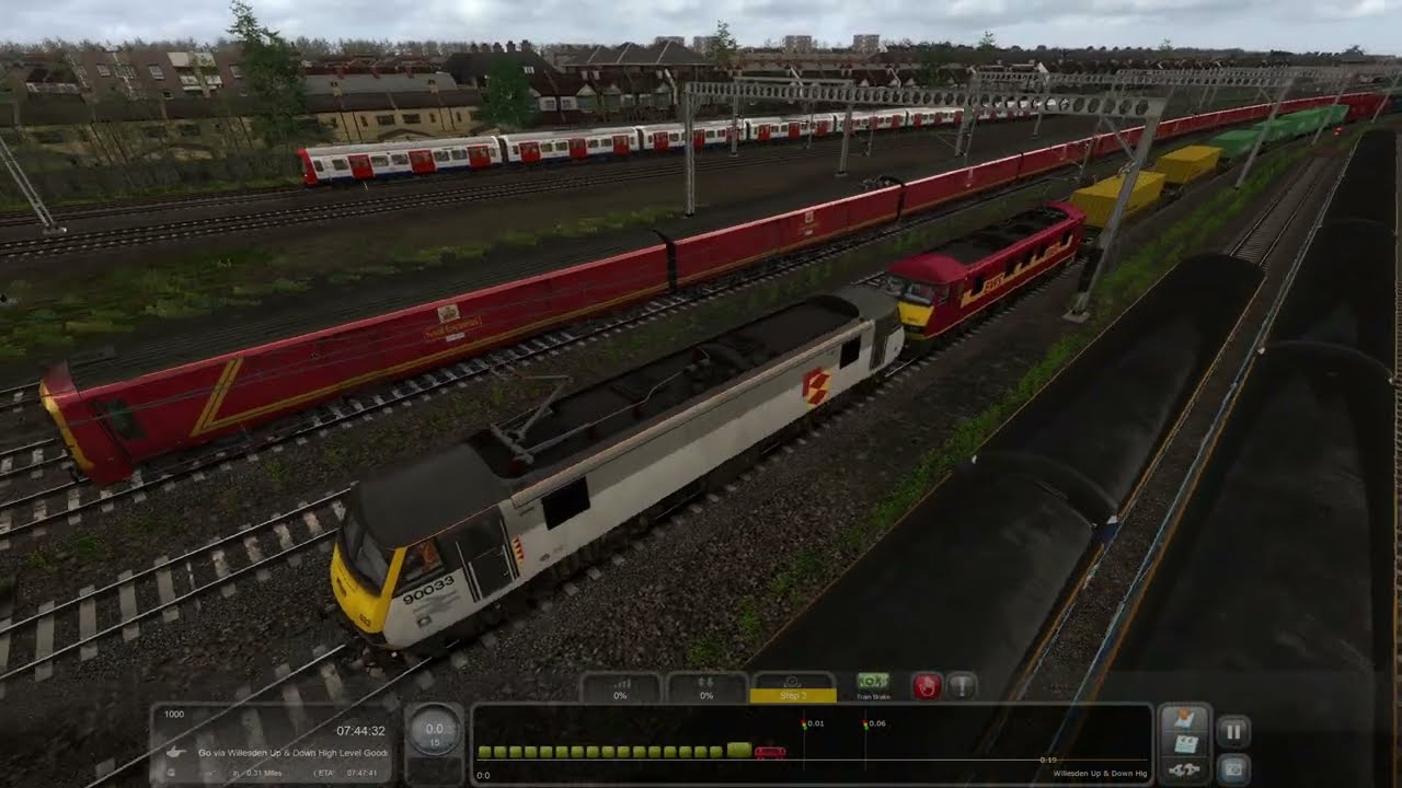 Train Sim Classic - WCML South / Class 90 / Running On The 90s Pt2