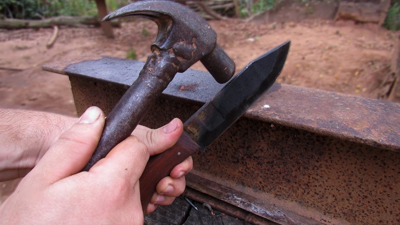 Essa faca será capaz de cortar aço temperado? Teste extremo Manifaca