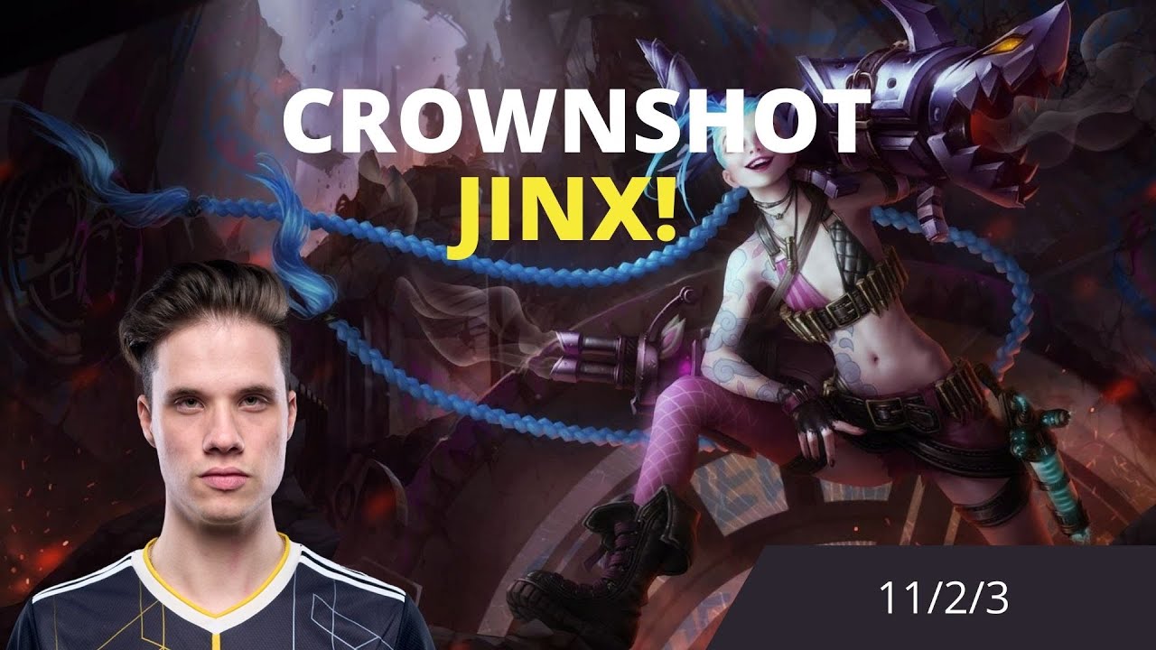 CROWNSHOT PLAYS JINX AGAINST VARUS | PRO PLAYER REPLAY