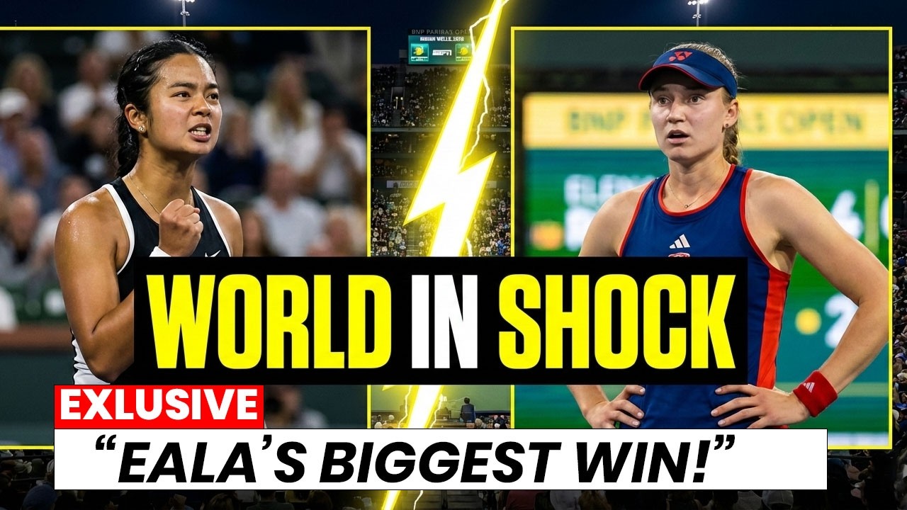 Alexandra Eala STUNS Elena Rybakina – Kazakhstan Reacts! | BNP Paribas Open Showdown