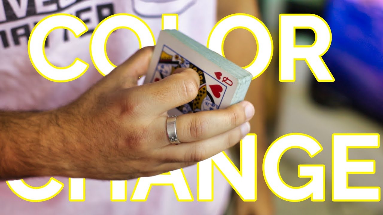 ONE HANDED Color Change -Tutorial