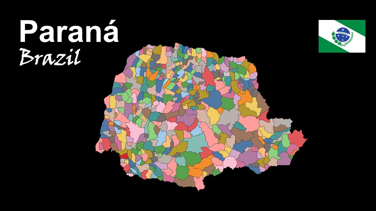 Paraná, Brazil: All the 399 Municipalities - Paraná, Brasil: Todos os 399 Municípios