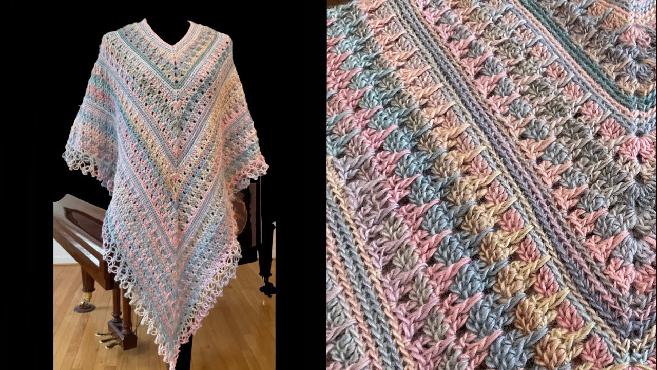 Crochet Beautiful  🥰Top to Bottom🥰 Poncho