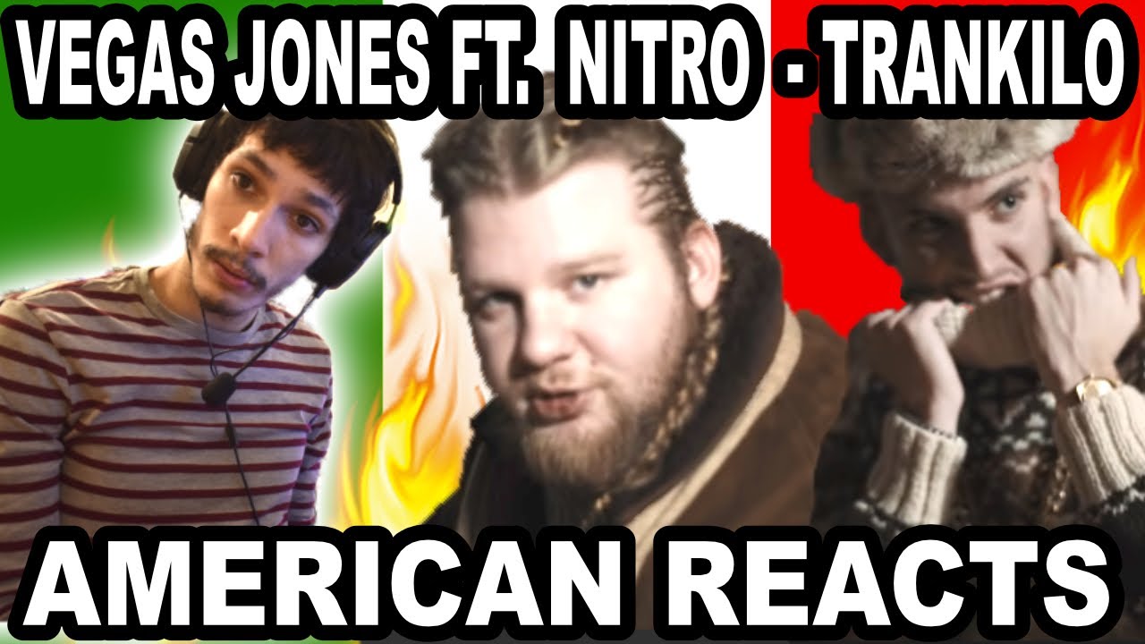 Best Italian RAP DUO ? Vegas Jones Ft. Nitro - Trankilo Reaction | American Reacts to Italian RAP