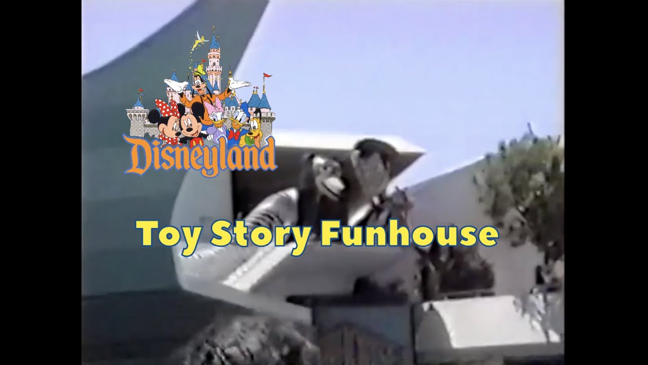 Disneyland: Toy Story Funhouse Woody's Roundup show/Green Army Men Obstacle Course 1996