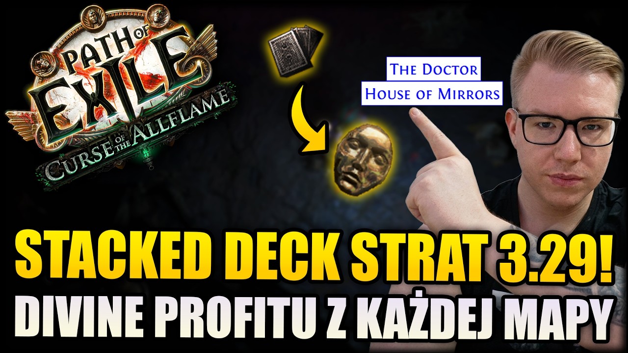 Stacked Deck STRAT Wersja PoE 3.29! Pewne DIVINE Orby!