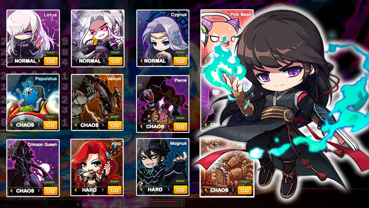 [MapleStory] Shade 13K STR vs Weeklies 33