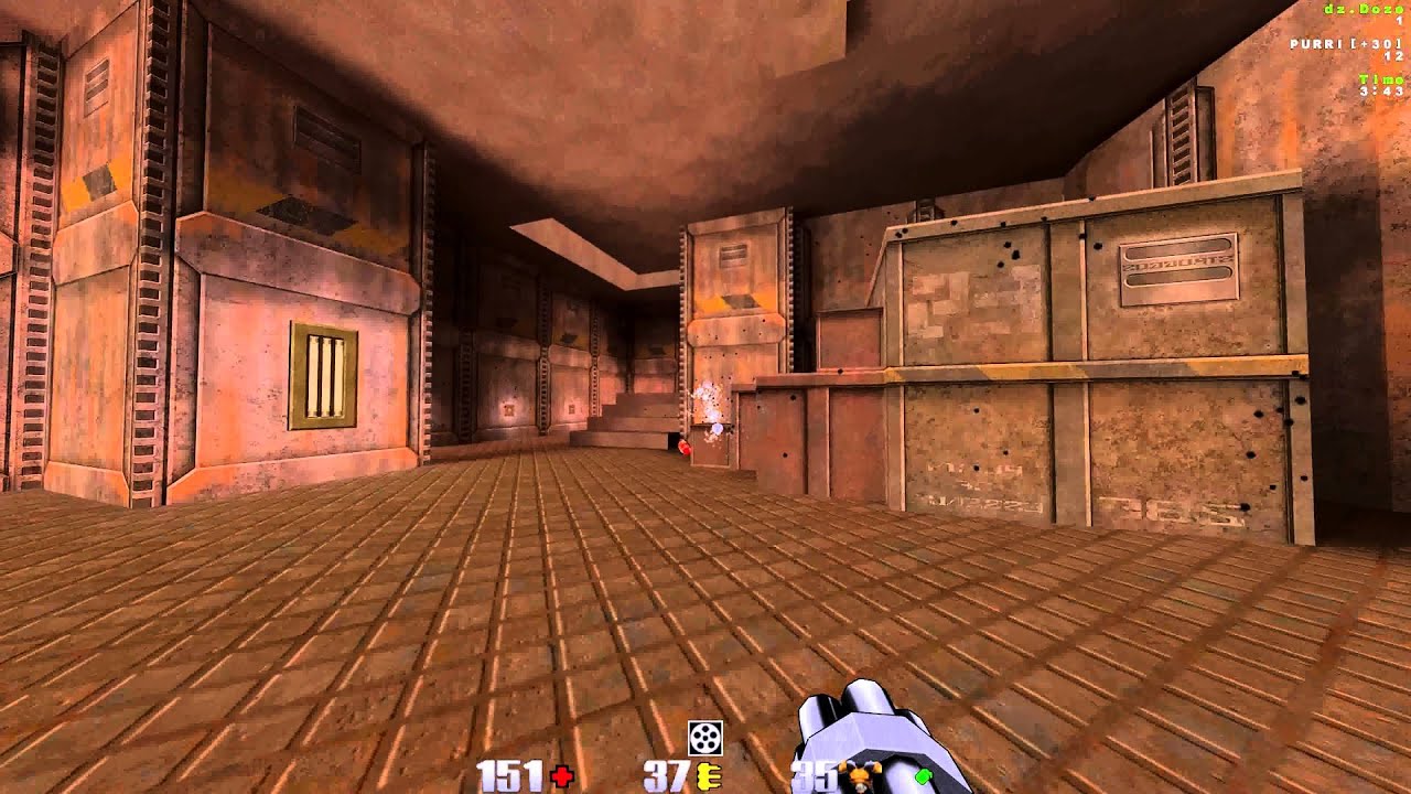 4k QuakeCon 2005 Purri vs Doze - Quake II Retro Deathmatch Championship WF & GF