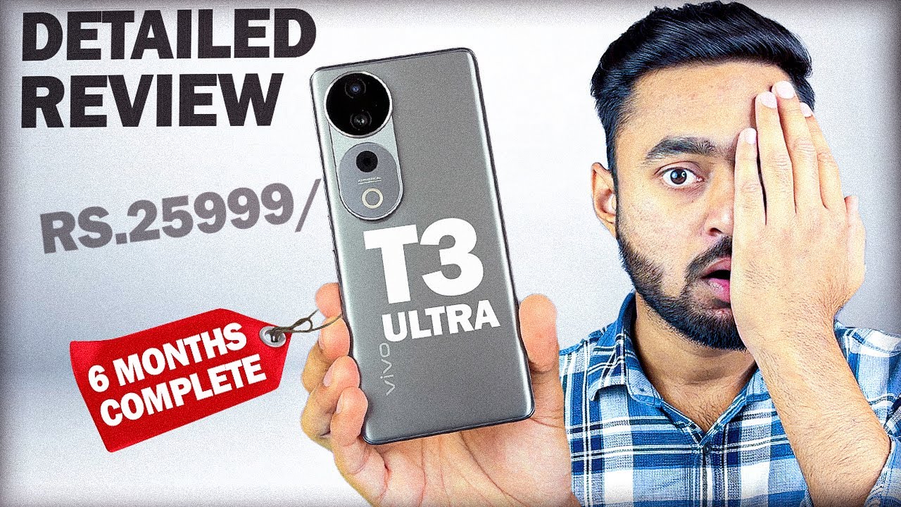 vivo T3 Ultra🔥6 Months Complete - Detailed Review || Better than vivo V50!