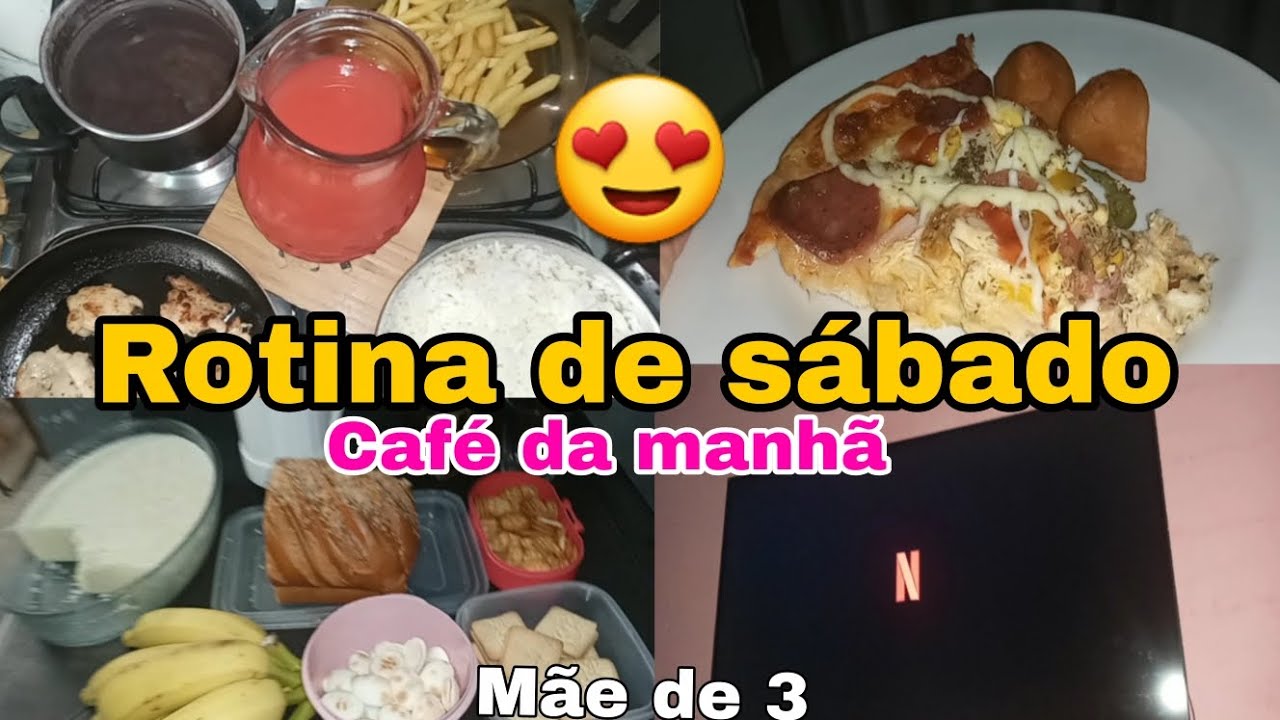 UM POUCO DA MINHA ROTINA DE SÁBADO SENDO MÃE DE 3|| ALMOCINHO SIMPLES 🥰