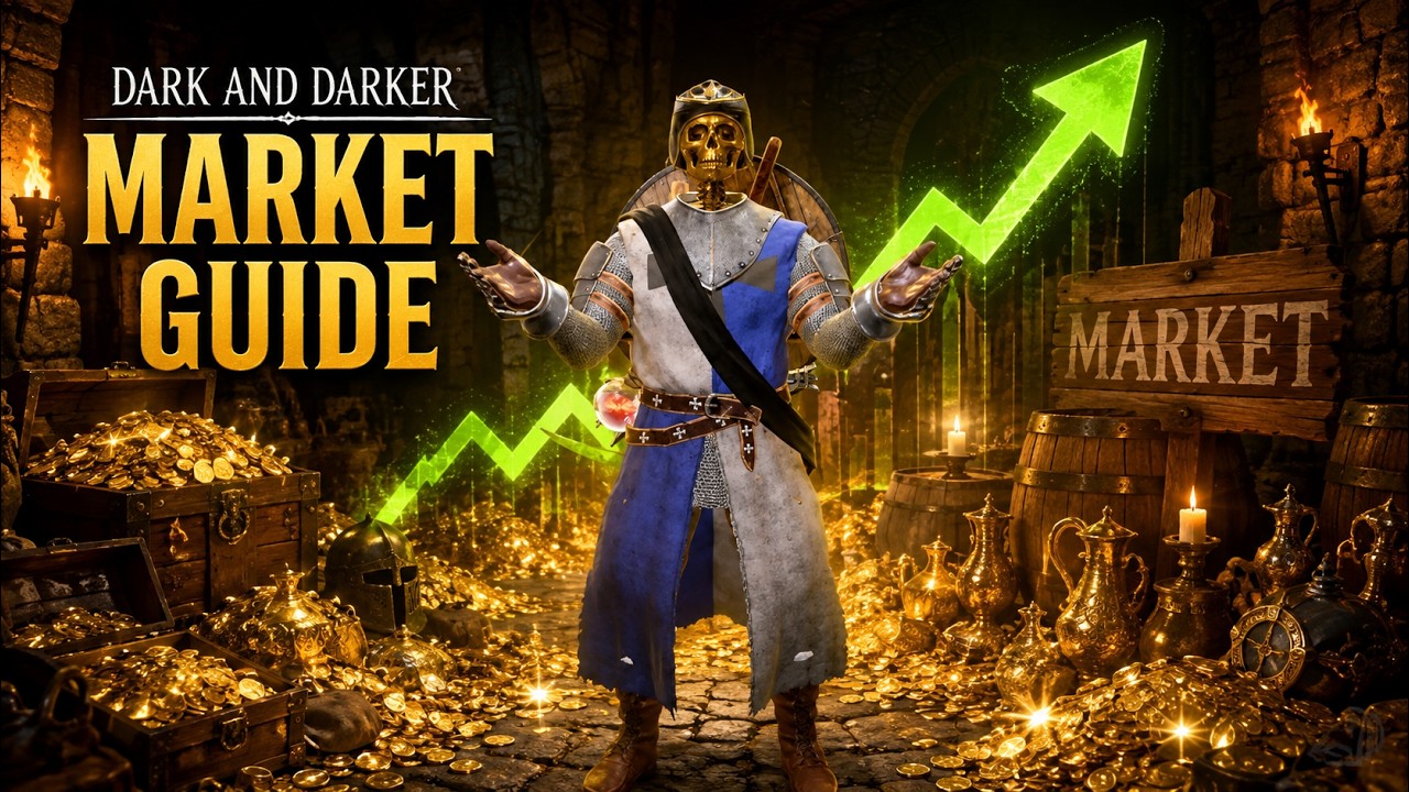 The Secret to STAYING RICH All Wipe | Dark and Darker Market Guide