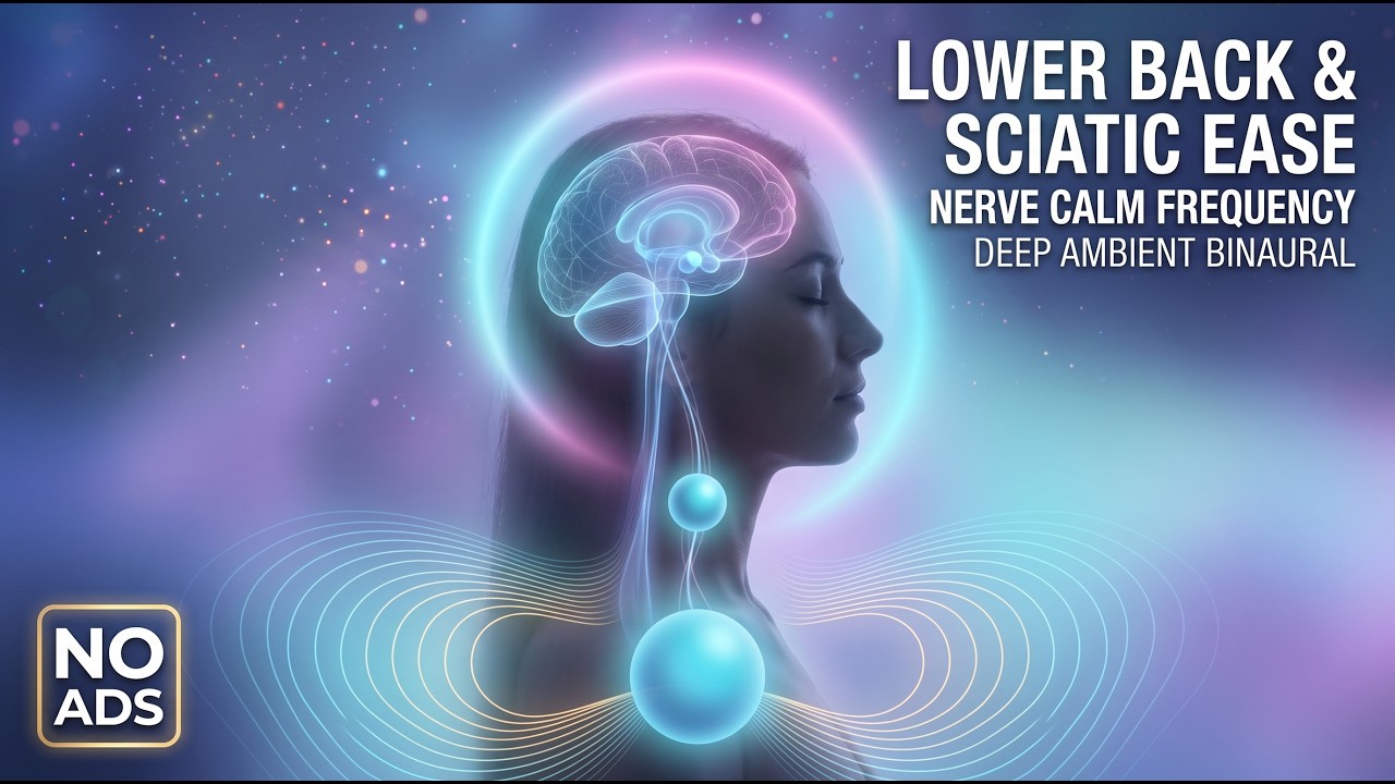 Sciatic Nerve & Lower Back Pain Relief Frequency Music | Instant Healing Binaural Beats (No Ads)