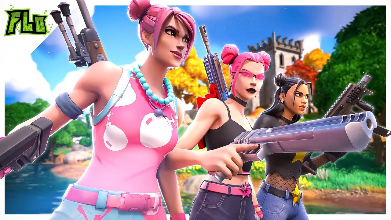 Introducing THE BEST Female Fortnite Players | FLu Esports