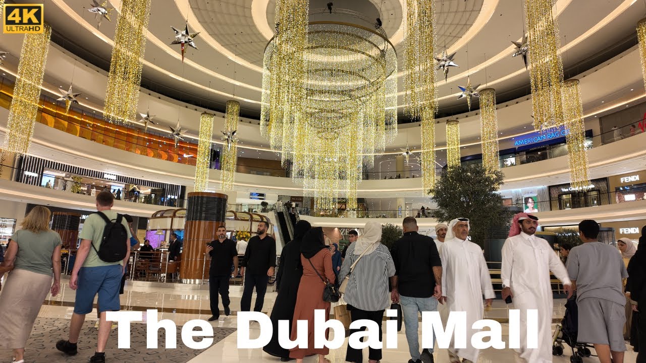 🇦🇪 Dubai Mall [4K] Full Walking Tour 2025 | World's Largest Shopping Mall in Dubai 2025 🛍.