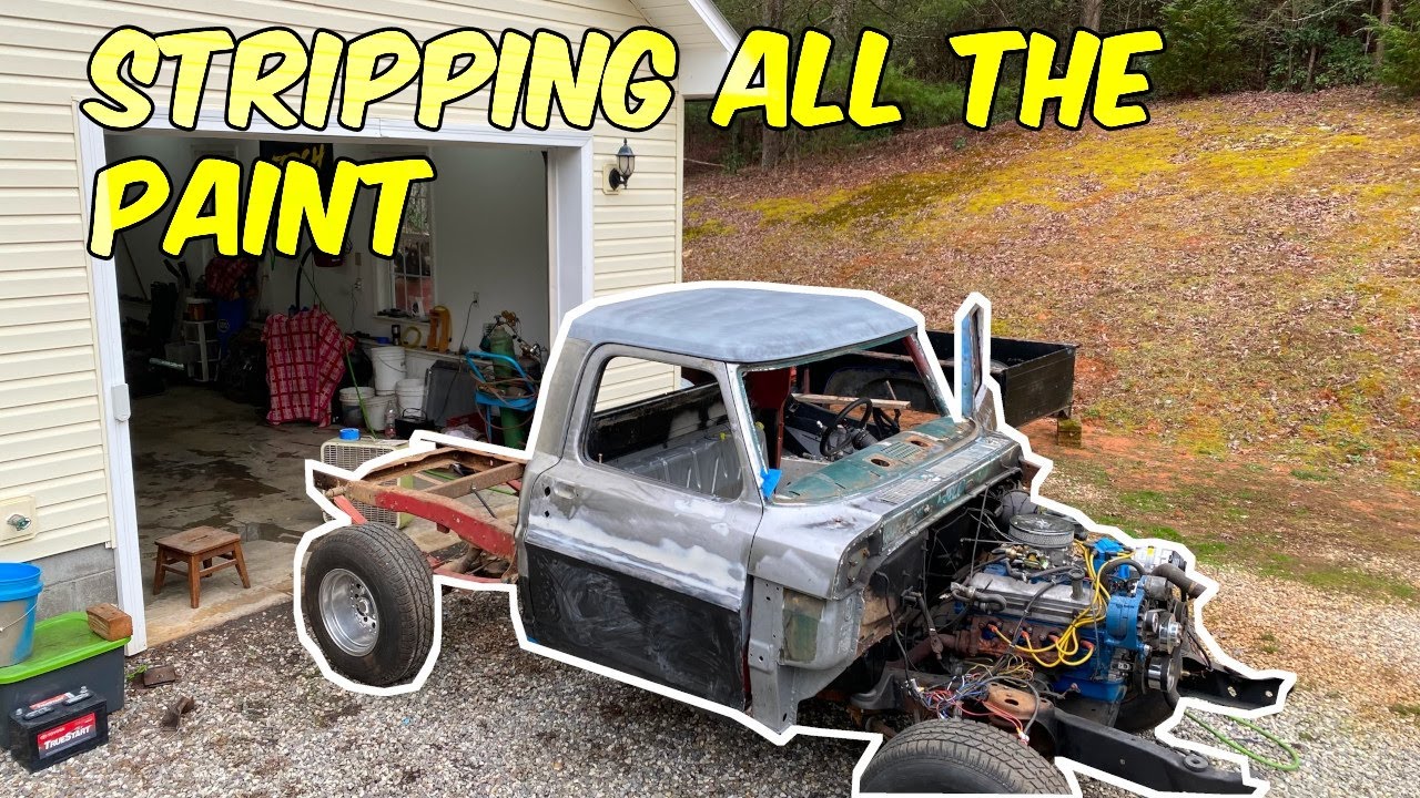 Ford F100 Rust Repair Behind the Glass and Roof Repair!
