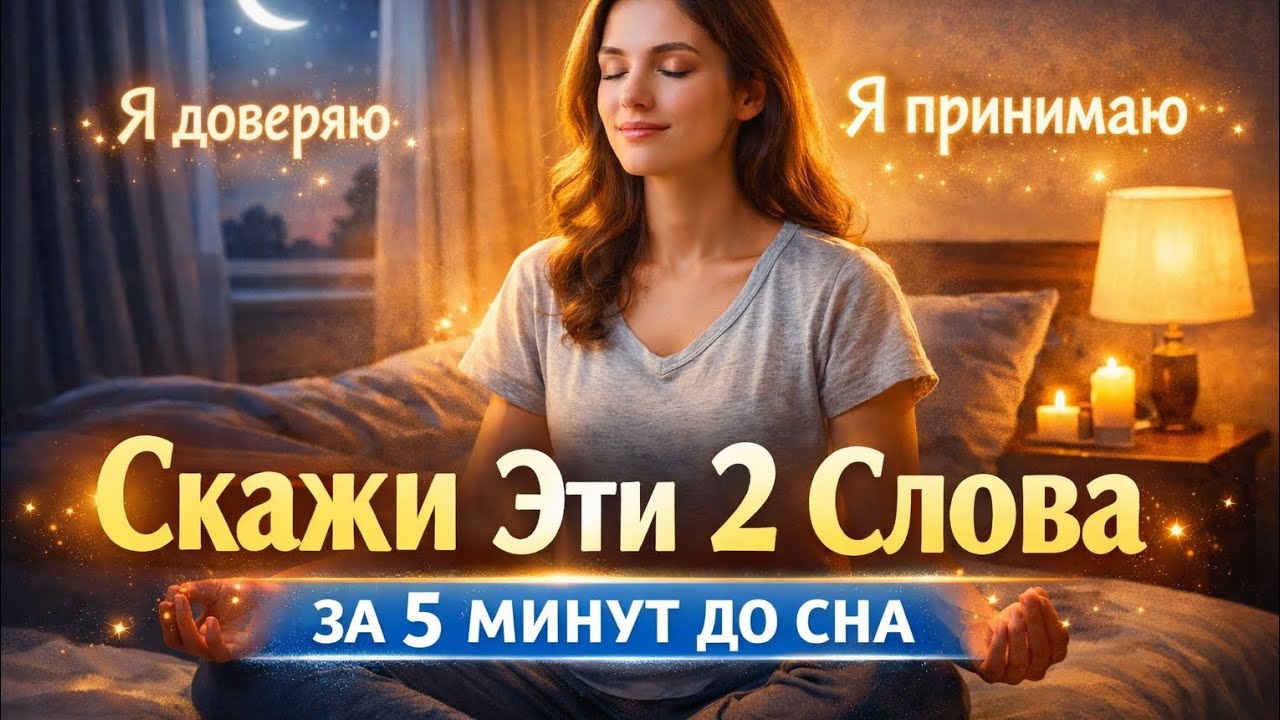 Скажи Эти 2 Слова За 5 Минут До Сна — Практика Намерения, Которая Меняет Реальность