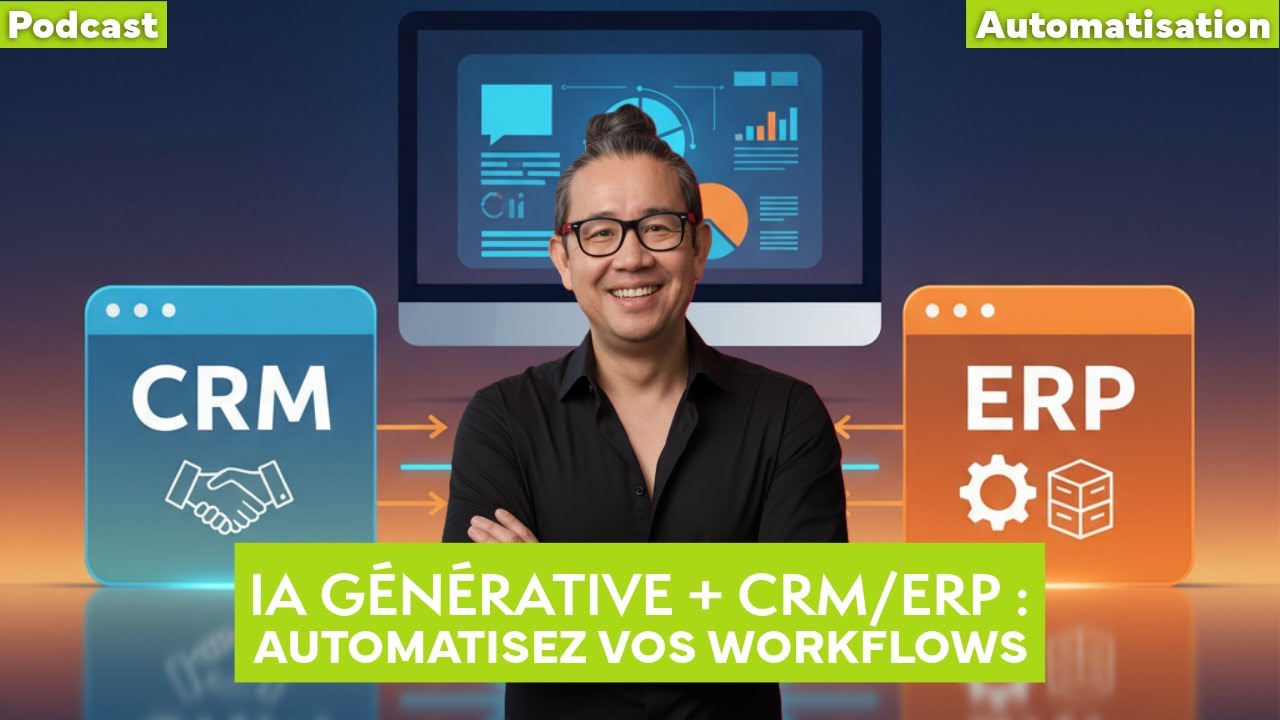 IA générative + CRM/ERP : automatisez vos workflows - PODCAST