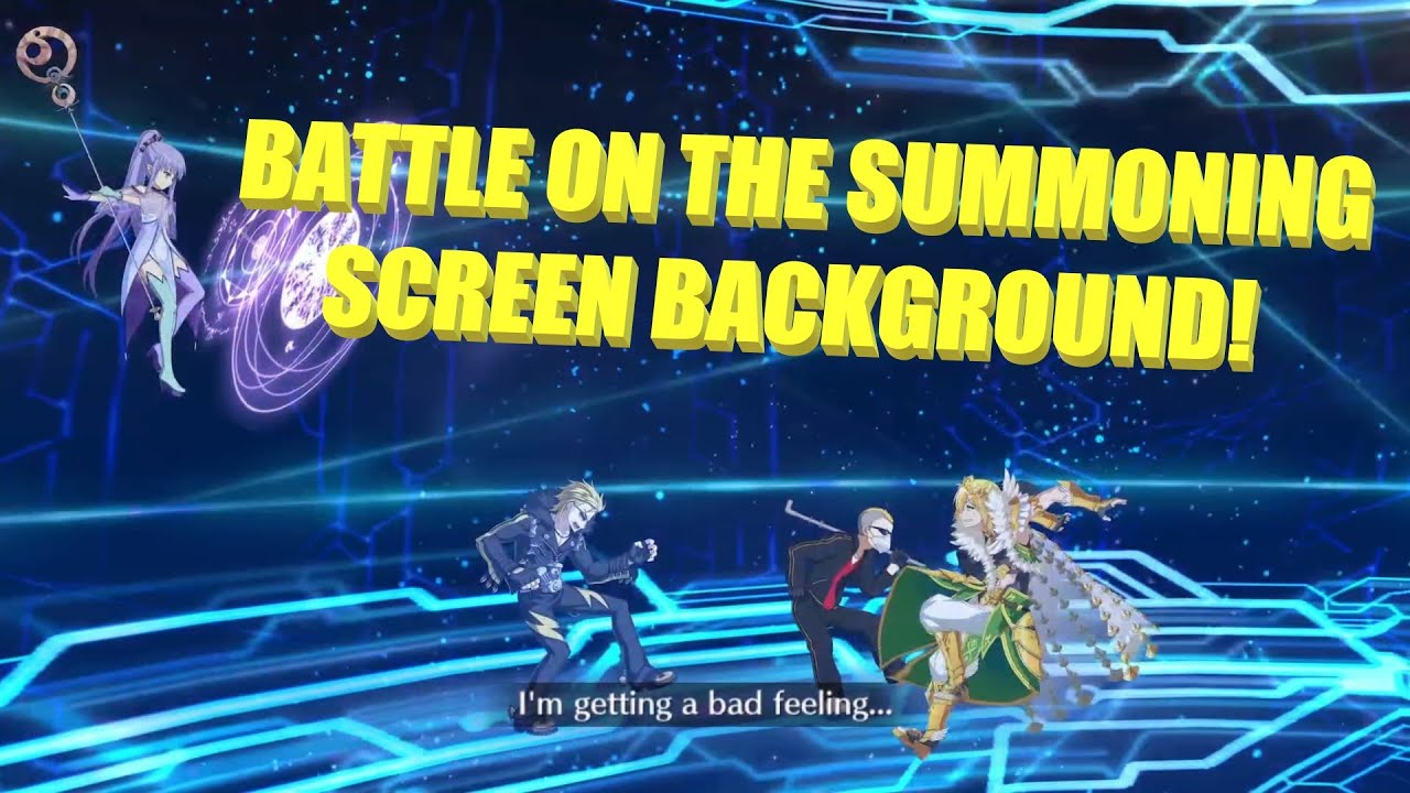 Fate/Grand Order Glitch: Battle on the Summoning Screen