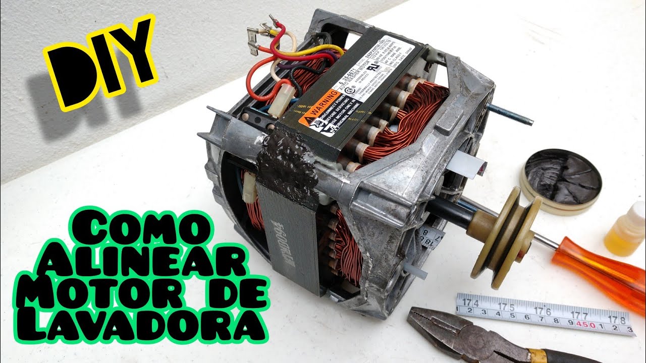 Alineación de Motor de Lavadora Maytag 
