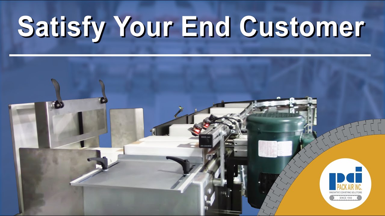 End-of-Line Conveyors for Semi or Fully Automated Packaging