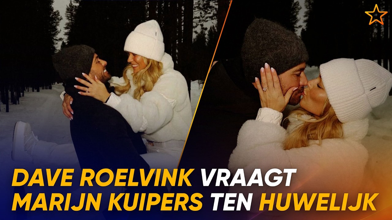 Het LIEFDESVERHAAL tussen DAVE ROELVINK en MARIJN KUIPERS 🧡| SHOWNIEUWS