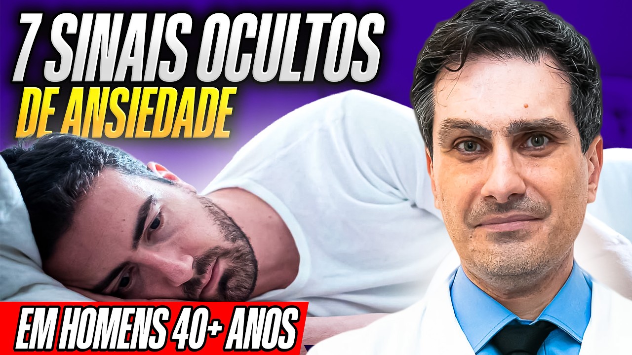 Homens 40+: Os 7 Sinais Silenciosos De Ansiedade