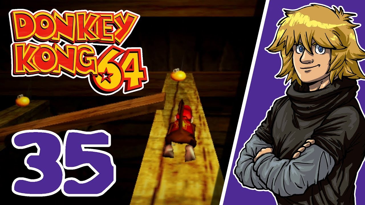 Let's Replay Live Donkey Kong 64 [German][#35] - Entlang dünnem Holz!
