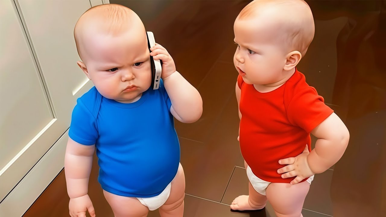 When Babies Act Like Adults 😂📱 | Funniest Baby Compilation (10+ Minutes)