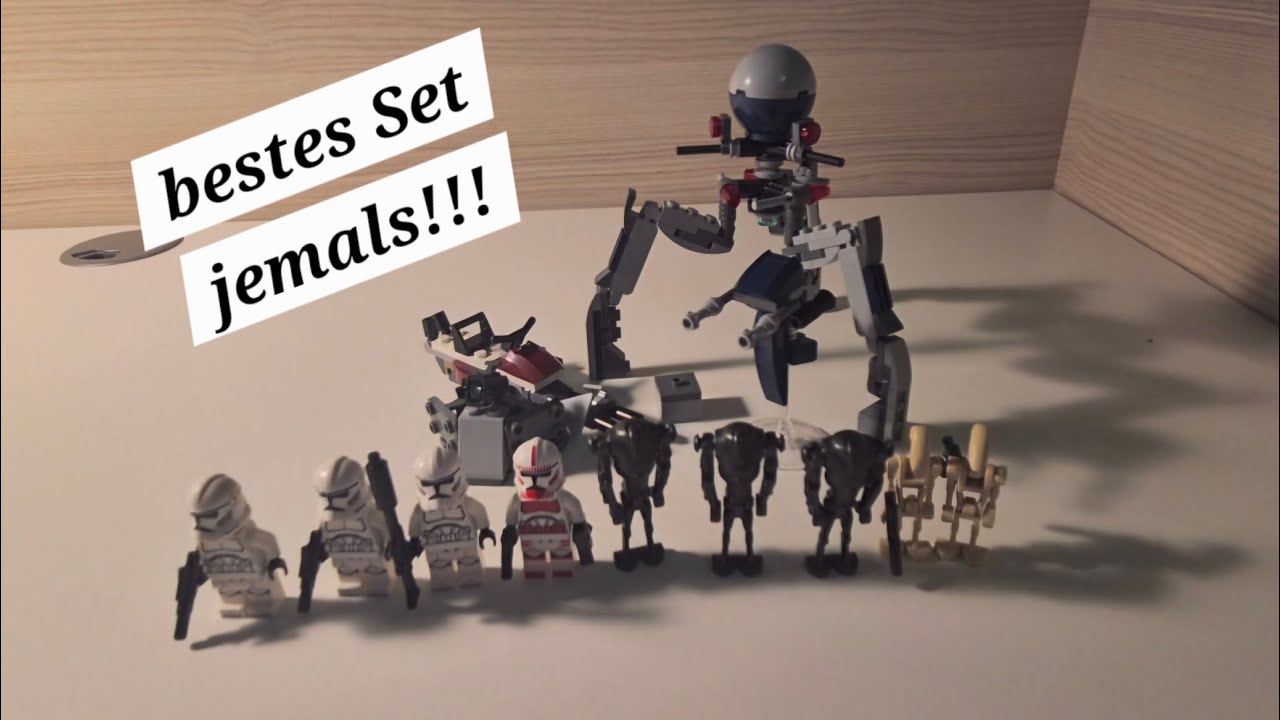 Einfach Perfekt!! - LEGO® Star Wars 75372 Clone Trooper and Battle Droid Battle Pack Review Deutsch