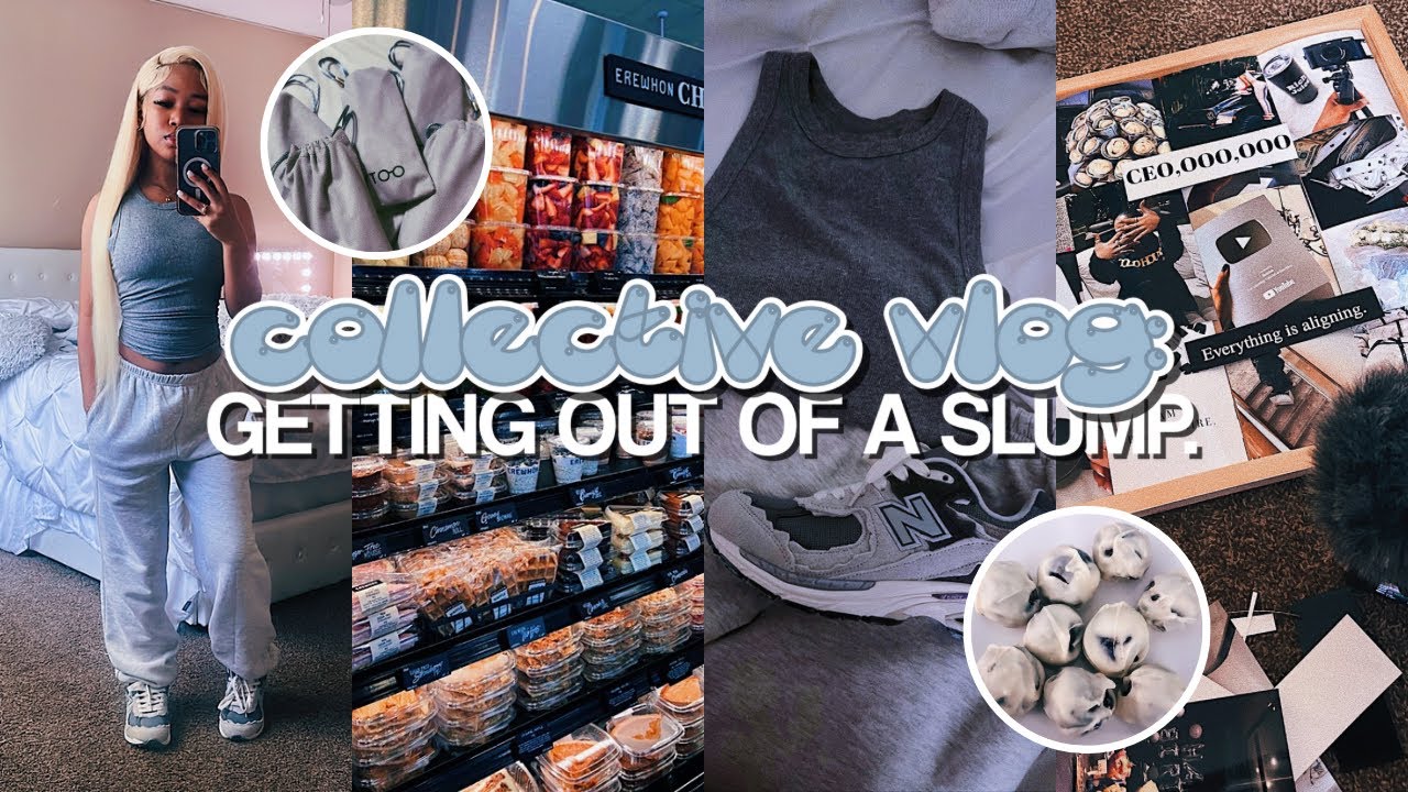 COLLECTIVE VLOG: lost files, barbie movie, vision board, errands, baking, hauls, p.o. box