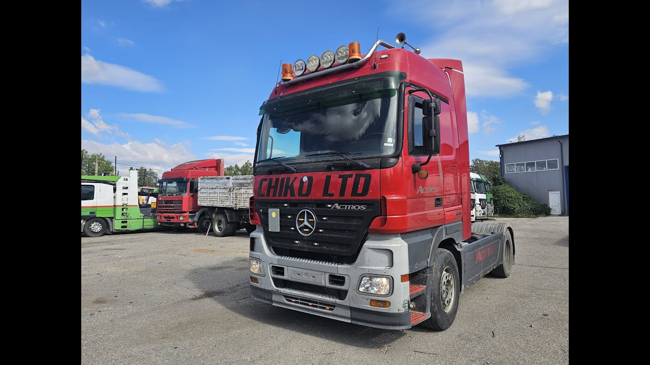 Used Mercedes Actros 1844, 3 pedal , Retarder