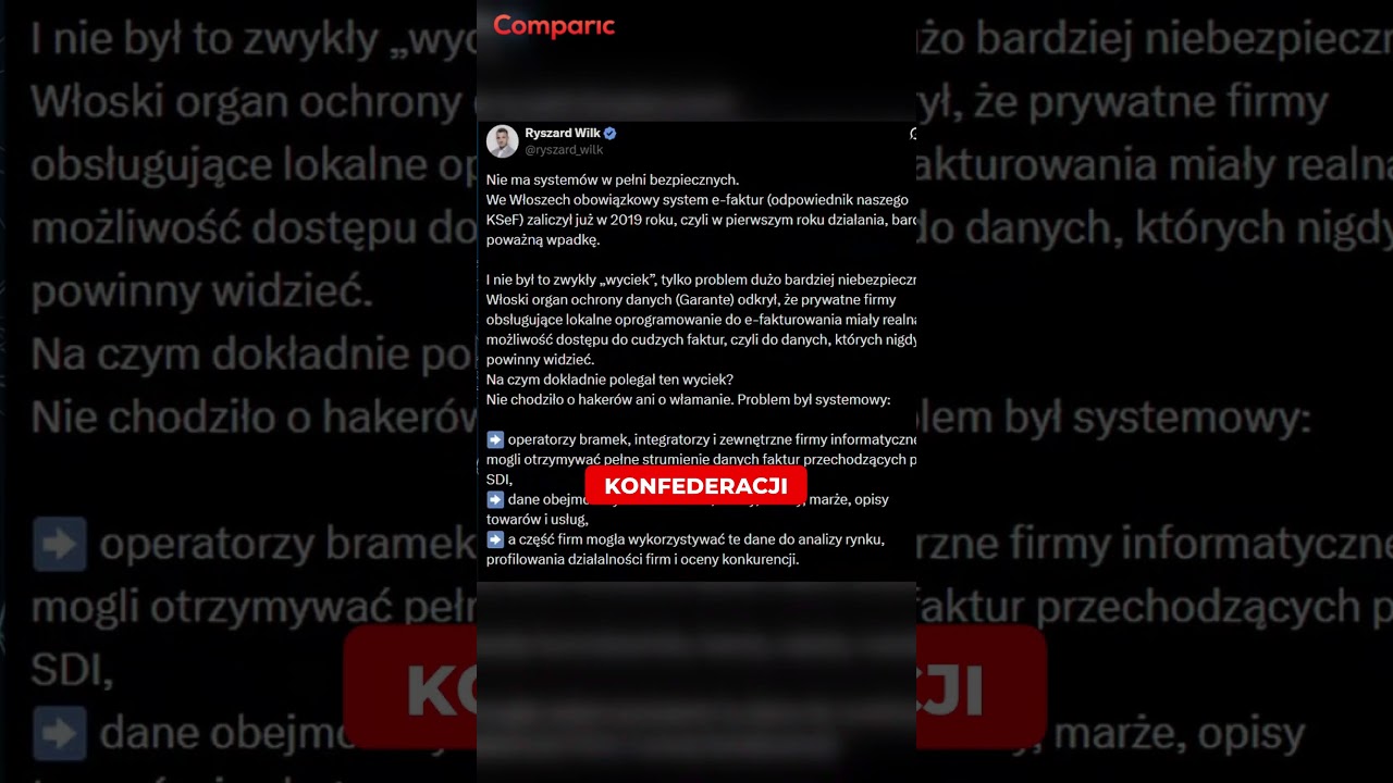 Wielkie kontrowersje wok&oacute;ł KSeF