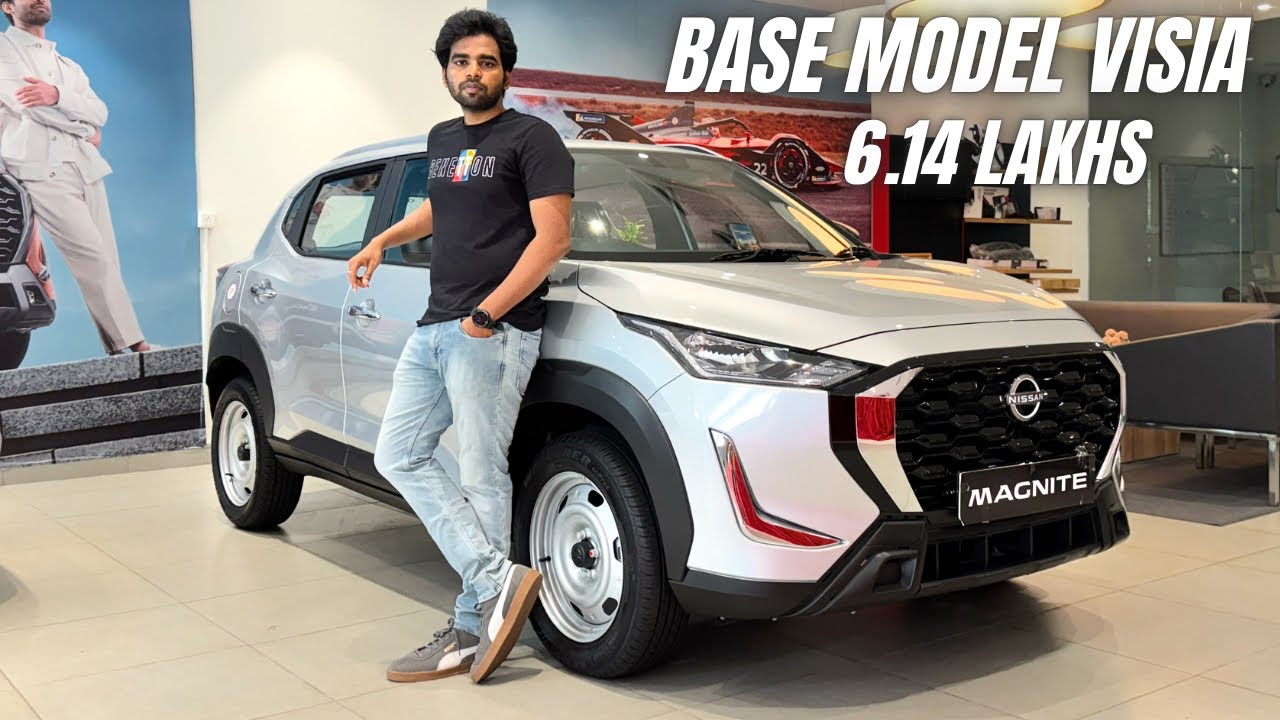 Nissan Magnite Base Model Visia AMT | Walkaround Review with Onroad Price List