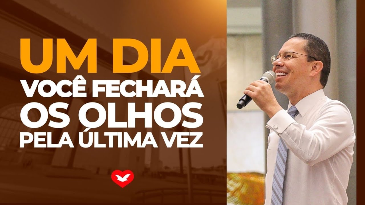 Um dia você fechará os olhos pela última vez | Bispo Jadson Santos [REPRISE]
