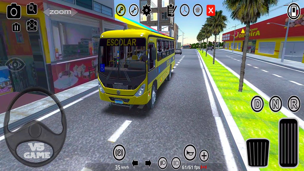 Neobus Thunder Midi 2022 Mod Bus Drive - Proton Bus Simulator 2024 Gameplay